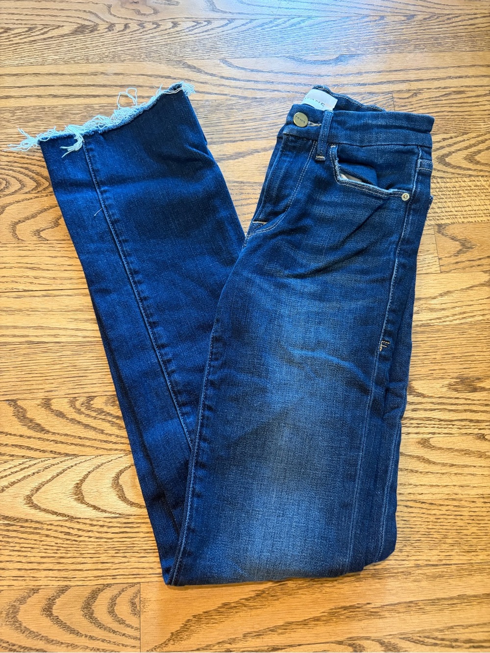 Frame Jeans Le Mini Boot Habana Blue